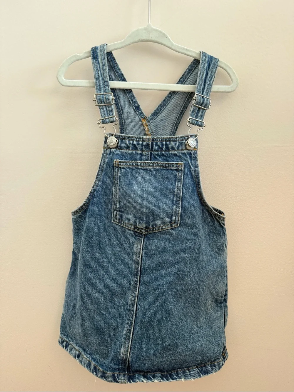 Zara kids Denim Overall Dress - Blue